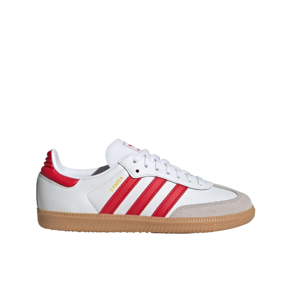Adidas Samba White Red