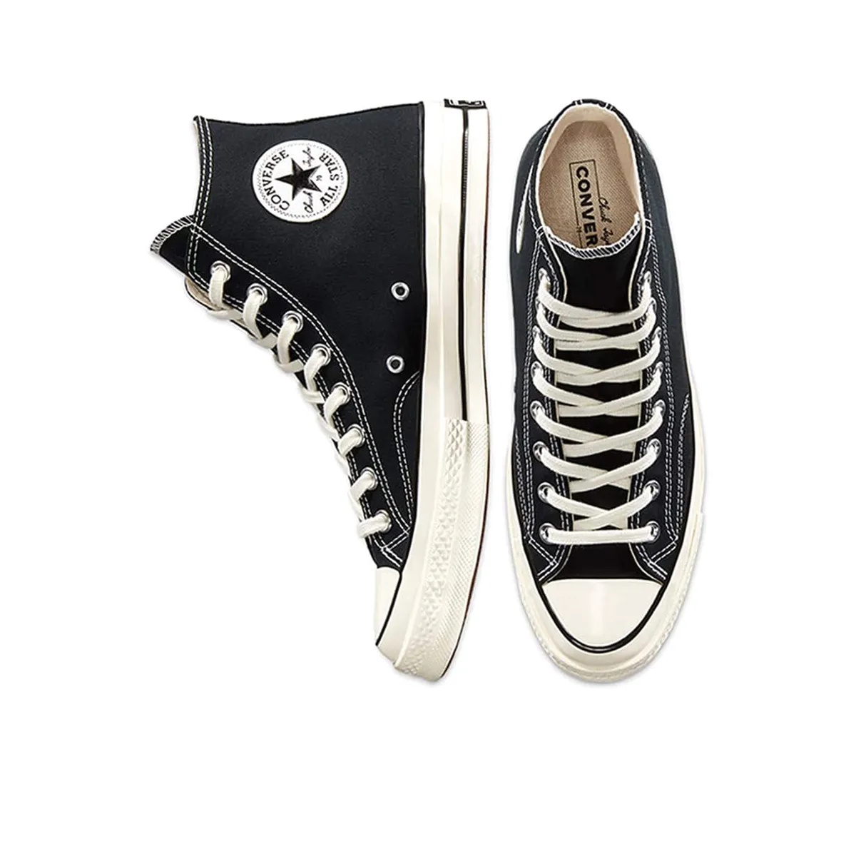 Converse Chuck Taylor 70 Black Hi - Gambar 3