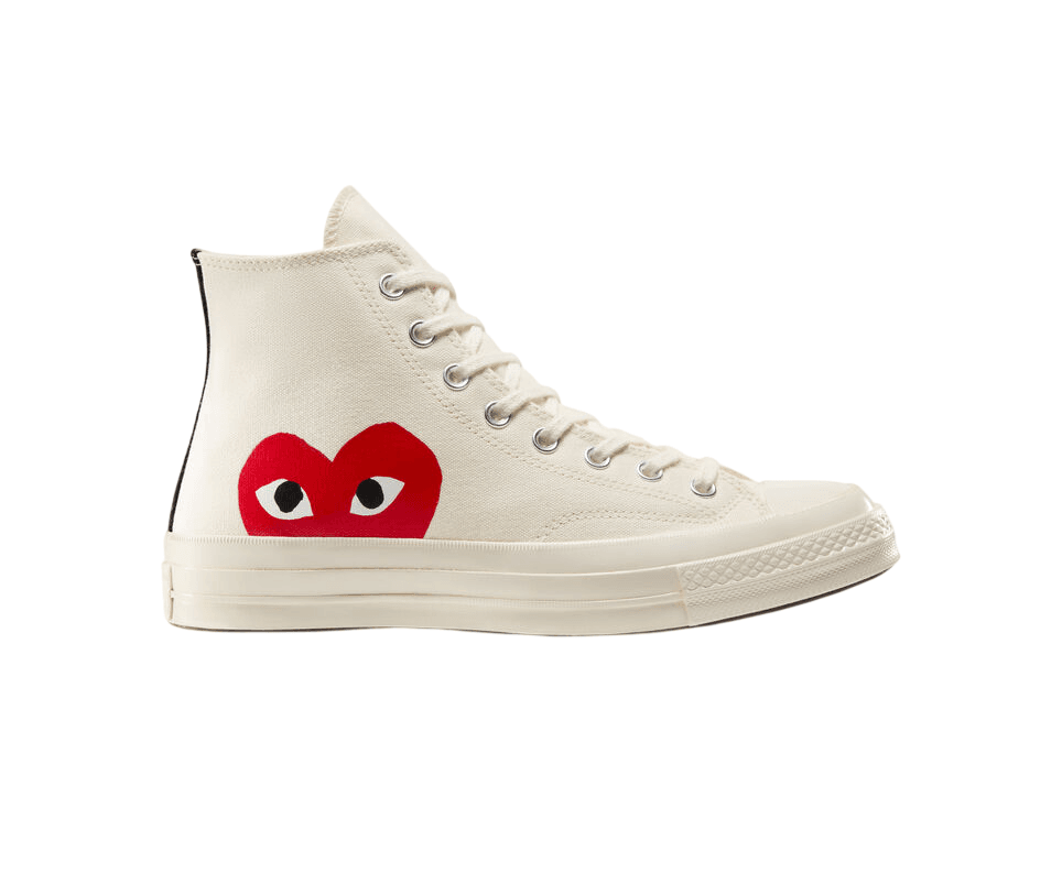 Converse Chuck x Comme des Garçons Play White Hi