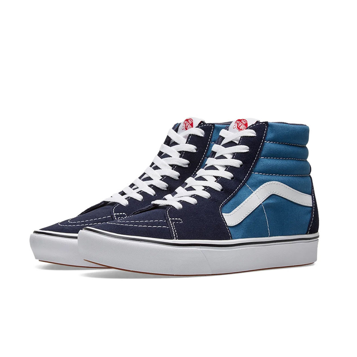 Vans Sk8 Navy High - Gambar 4